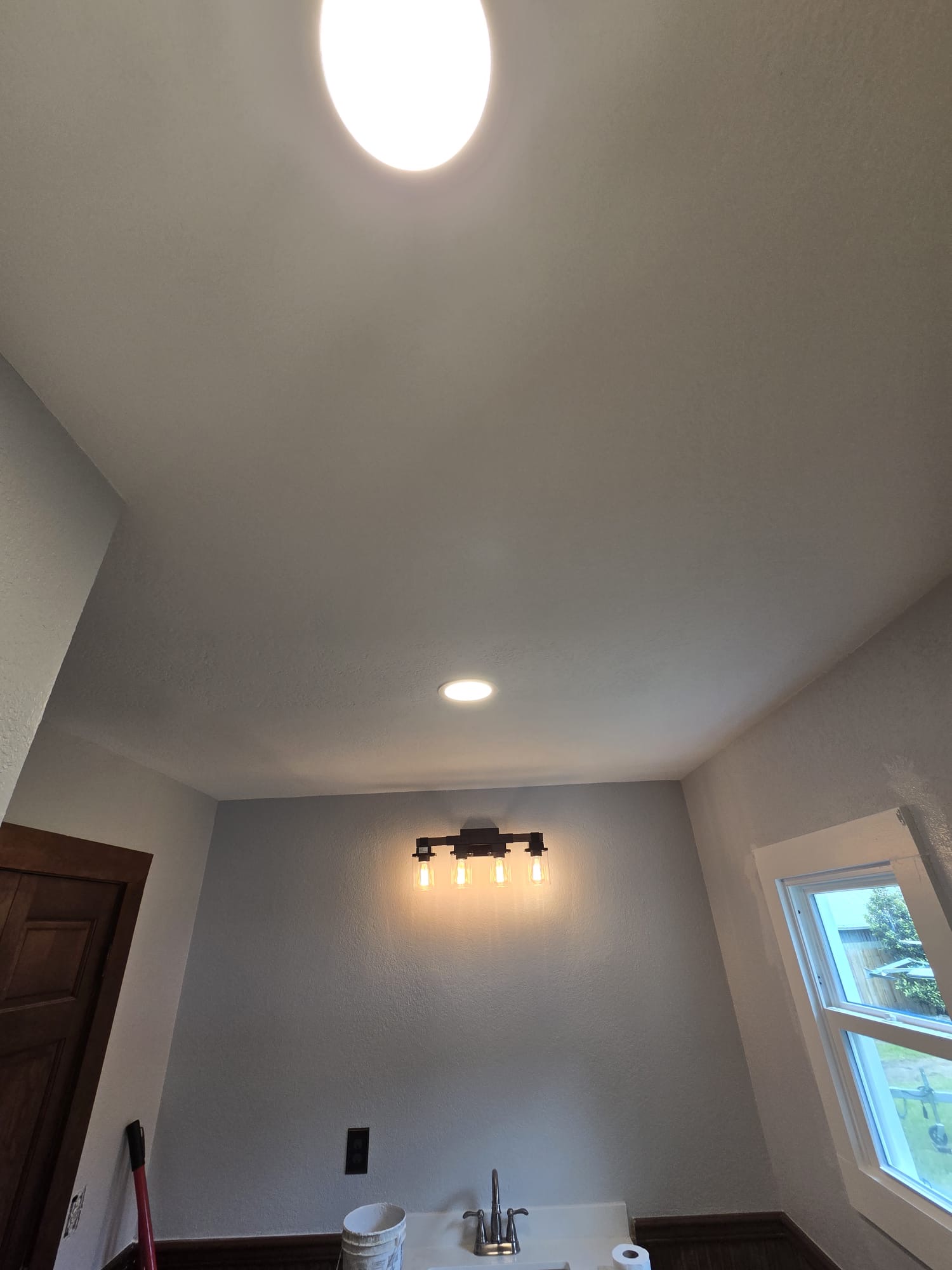 Wall and ceiling repair after