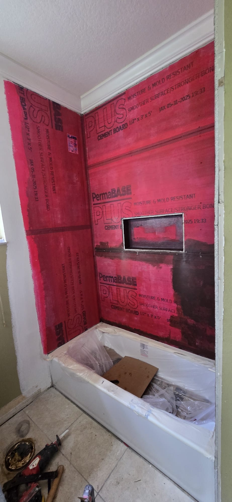 Bathroom before