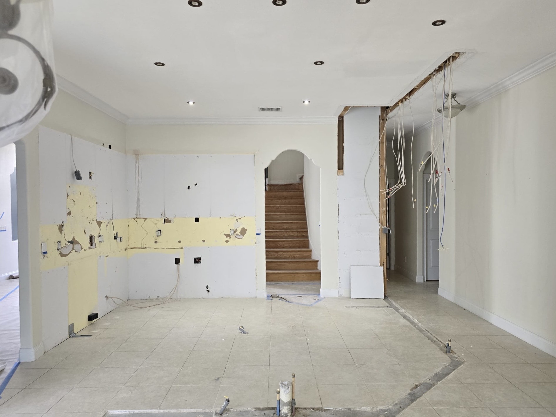 Kitchen before