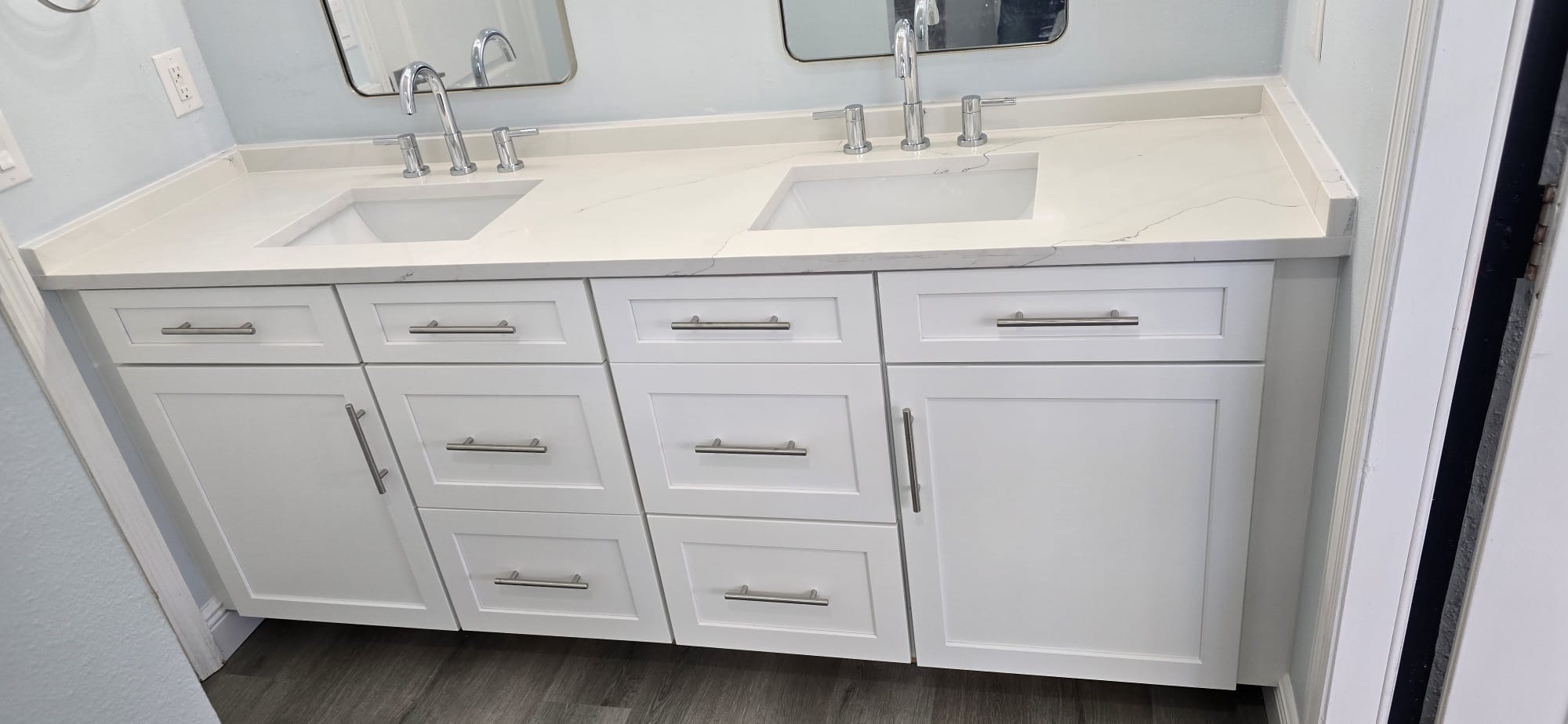 Plumbing after